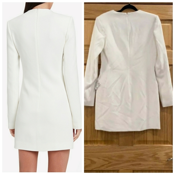 David Koma Embellished Tailored Mini Dress - Picture 3 of 11